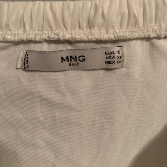 MNG Suit White Maxi Skirt Size XS - Picture 2 of 2